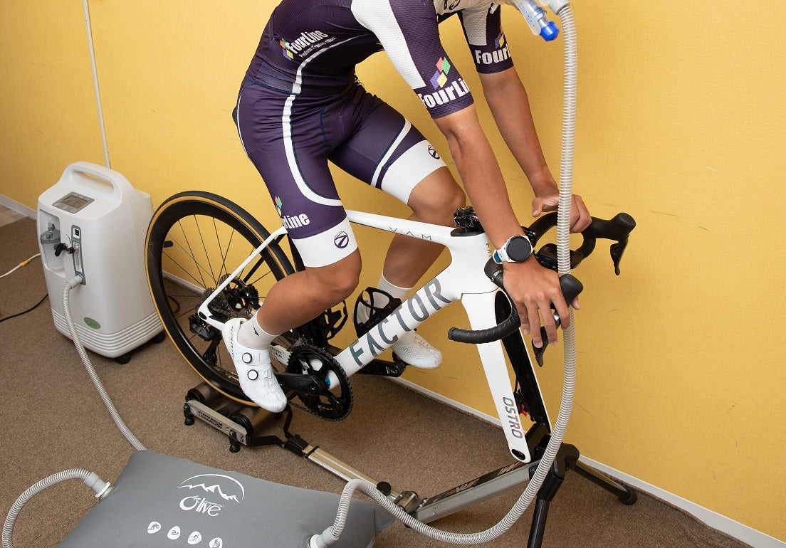 低酸素トレーニング個別メニュー作成・自転車用 4週間分